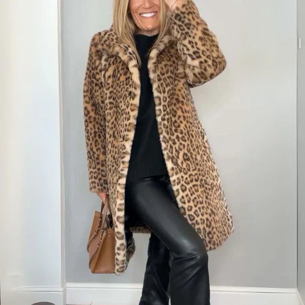 Deloin - The Comfy Classy Leopard Coat