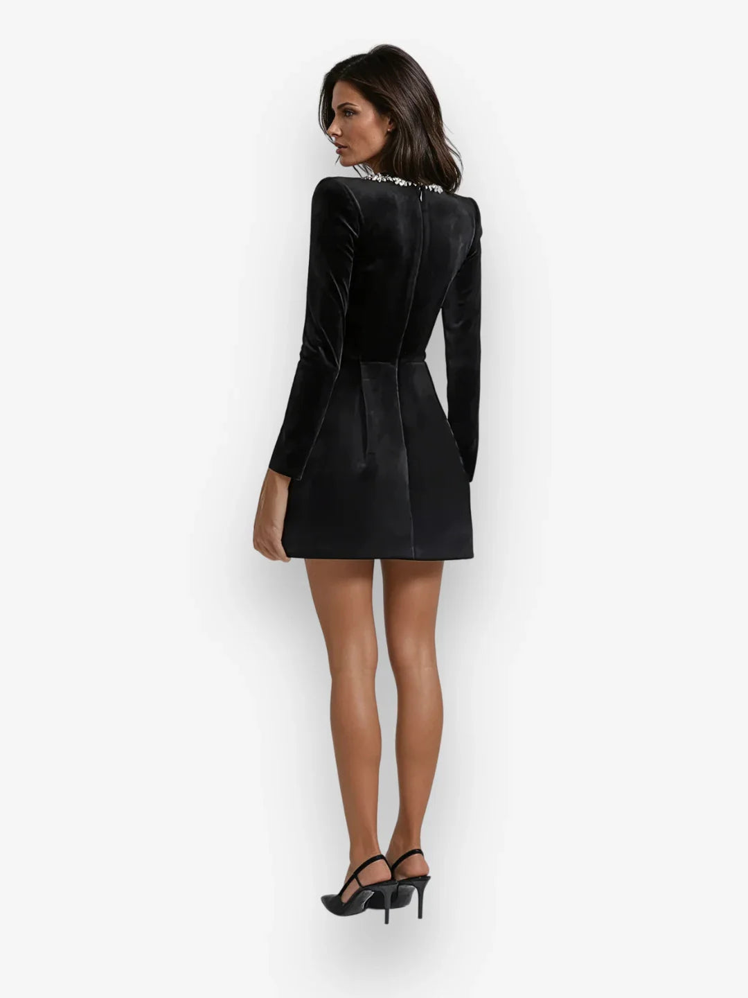 Deloin | Long Sleeve Mini Dress